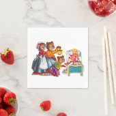 Serviette En Papier Masha et 3 ours (En situation)