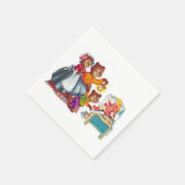 Serviette En Papier Masha et 3 ours (Coin)