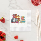 Serviette En Papier Masha et 3 ours (En situation)