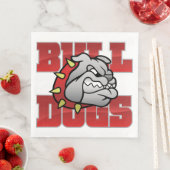 Serviette En Papier Mason Bulldogs #5 (En situation)