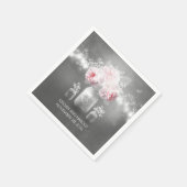 Serviette En Papier Mason Jar Mariage (Coin)