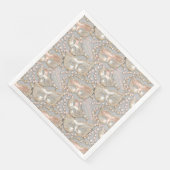 Serviette En Papier Masquerade Quinceanera perles Masques Rose Gold ID (Coin)