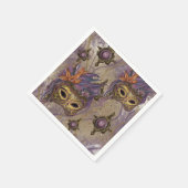 SERVIETTE EN PAPIER MASQUERADE VENISE ART (Coin)