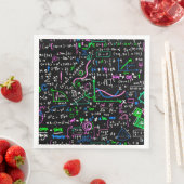 Serviette En Papier Math cycle linéaire mathématique éducation cercle (En situation)