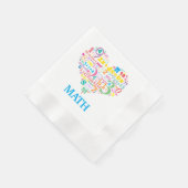 Serviette En Papier Math du cœur (Coin)