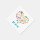 Serviette En Papier Math du cœur (Coin)
