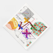 Serviette En Papier mathématiques formule école de physique (Coin)