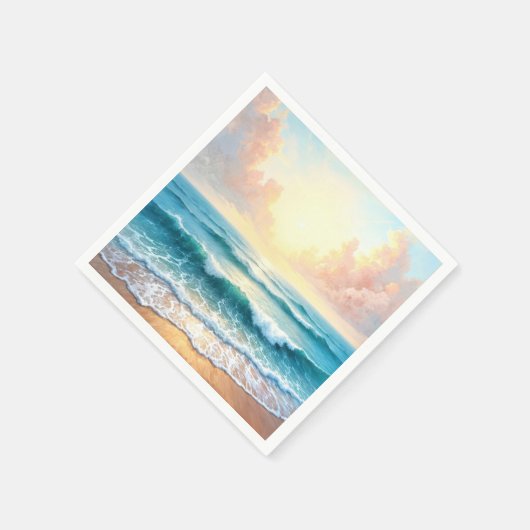 Serviette En Papier Matin (Coin)