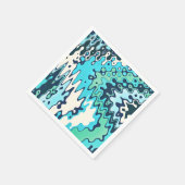 Serviette En Papier Matin d'hiver (Coin)