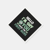 Serviette En Papier Mature Pun Hilarious Flirt Dating Plaisanterie Bon (Coin)