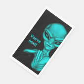 Serviette En Papier Mauvais Alien, Tu es le prochain ! (Coin)