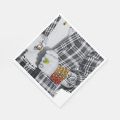 Serviette En Papier Mauvais et Boo-Jee Mariée (Coin)