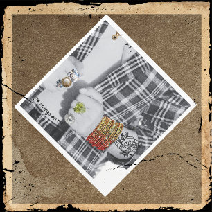 Serviette En Papier Mauvais et Boo-Jee Mariée