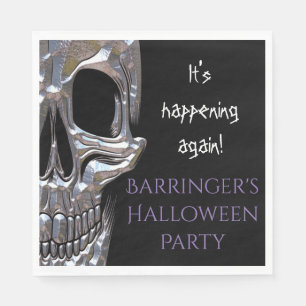 Serviette En Papier Mauvais pour le crâne os partie Napkin