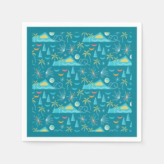 Serviette En Papier MCM Diamond Head Fireworks Party (Devant)