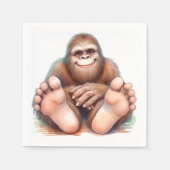 Serviette En Papier Me and My Bigfoot  (Devant)