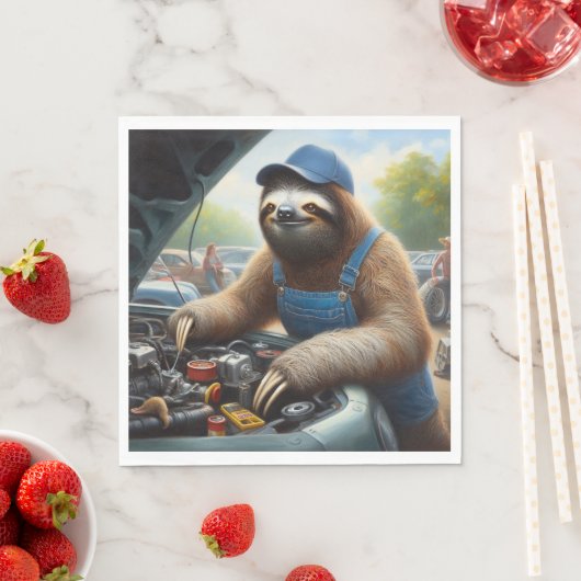 Serviette En Papier Mécanique de fentes (En situation)