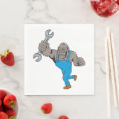 Serviette En Papier Mécanique de Gorille (En situation)