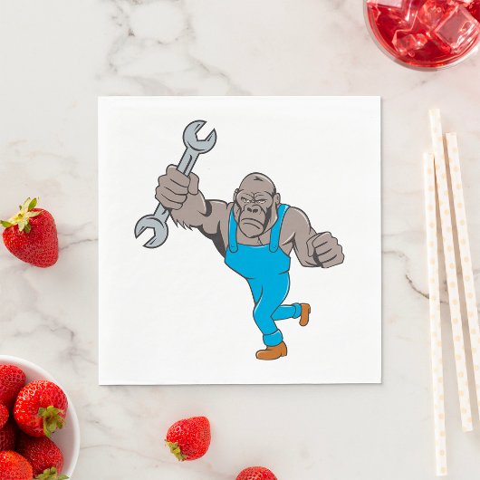 Serviette En Papier Mécanique de Gorille