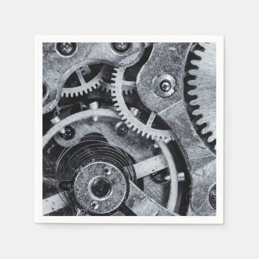 Serviette En Papier Mécanique de pièce à temps (Devant)