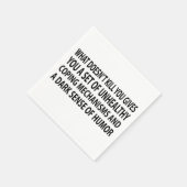 Serviette En Papier Mécanismes d'adaptation (Coin)