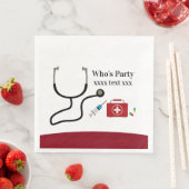 Serviette En Papier Médecin, Infirmière, Médicale (En situation)