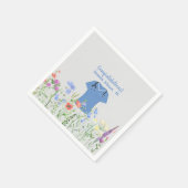 Serviette En Papier Médecin PA personnalisé Assistant Scrubs bleus (Coin)