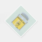 Serviette En Papier Médecine alternative à l'huile de serpent (Coin)