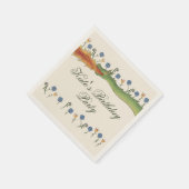 Serviette En Papier Medieval Ren Faire dragon (Coin)