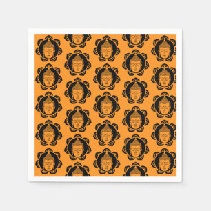 Serviette En Papier Méditation bouddhiste Décor Art