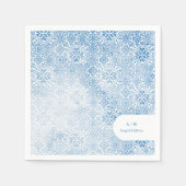 Serviette En Papier Mediterranean tile pattern (Devant)