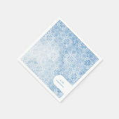 Serviette En Papier Mediterranean tile pattern (Coin)