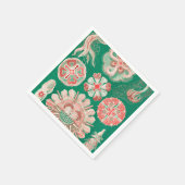 Serviette En Papier Méduse, Discomedusae par Ernst Haeckel (Coin)