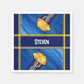 Serviette En Papier Méduse personnalisée (Devant)