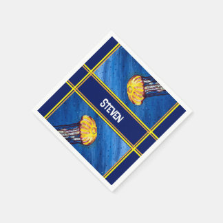 Serviette En Papier Méduse personnalisée