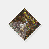 Serviette En Papier Meerkat Sur Twinkle Stars Arrière - plan, (Coin)