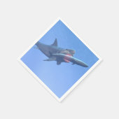 Serviette En Papier Megalodon mangeant une baleine (Coin)