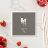 Serviette En Papier Meilleur de tous les temps Chèvre (En situation)