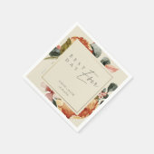 Serviette En Papier Meilleur Jour Jardin toujours élégant Mariage (Coin)