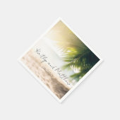 Serviette En Papier Meilleur Mariage d'été (Coin)