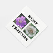 Serviette En Papier Meilleur Modèle d'images des amis (Coin)