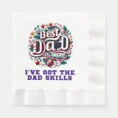 Serviette En Papier Meilleur papa (Devant)