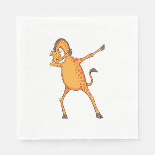Serviette En Papier Meilleure Giraffe Art Pour Hommes Femmes Giraffe A