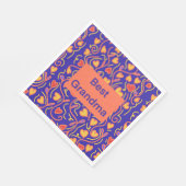Serviette En Papier Meilleure grand-mère (Coin)