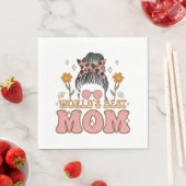 Serviette En Papier Meilleure maman du monde (En situation)