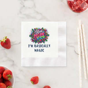 Serviette En Papier Meilleure maman jamais