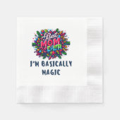 Serviette En Papier Meilleure maman jamais (Devant)