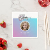 Serviette En Papier Meilleure maman jamais (En situation)