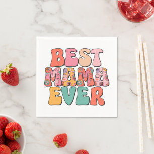 Serviette En Papier Meilleure mère jamais