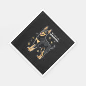 Serviette En Papier Meilleure vie avec Beauce Sheepdog Débardeur (Coin)